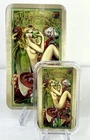 Hayleybug Absinthe Cthulhu 1 oz .999 Silver Colorized Art Bar Echo Chernik COA