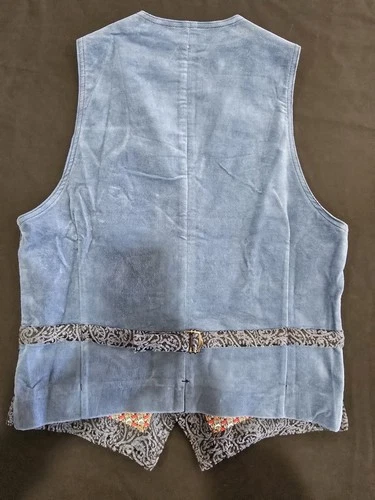 Garry's Earth Vest Handcrafted Made In Italy Size M Cod.34 image 10