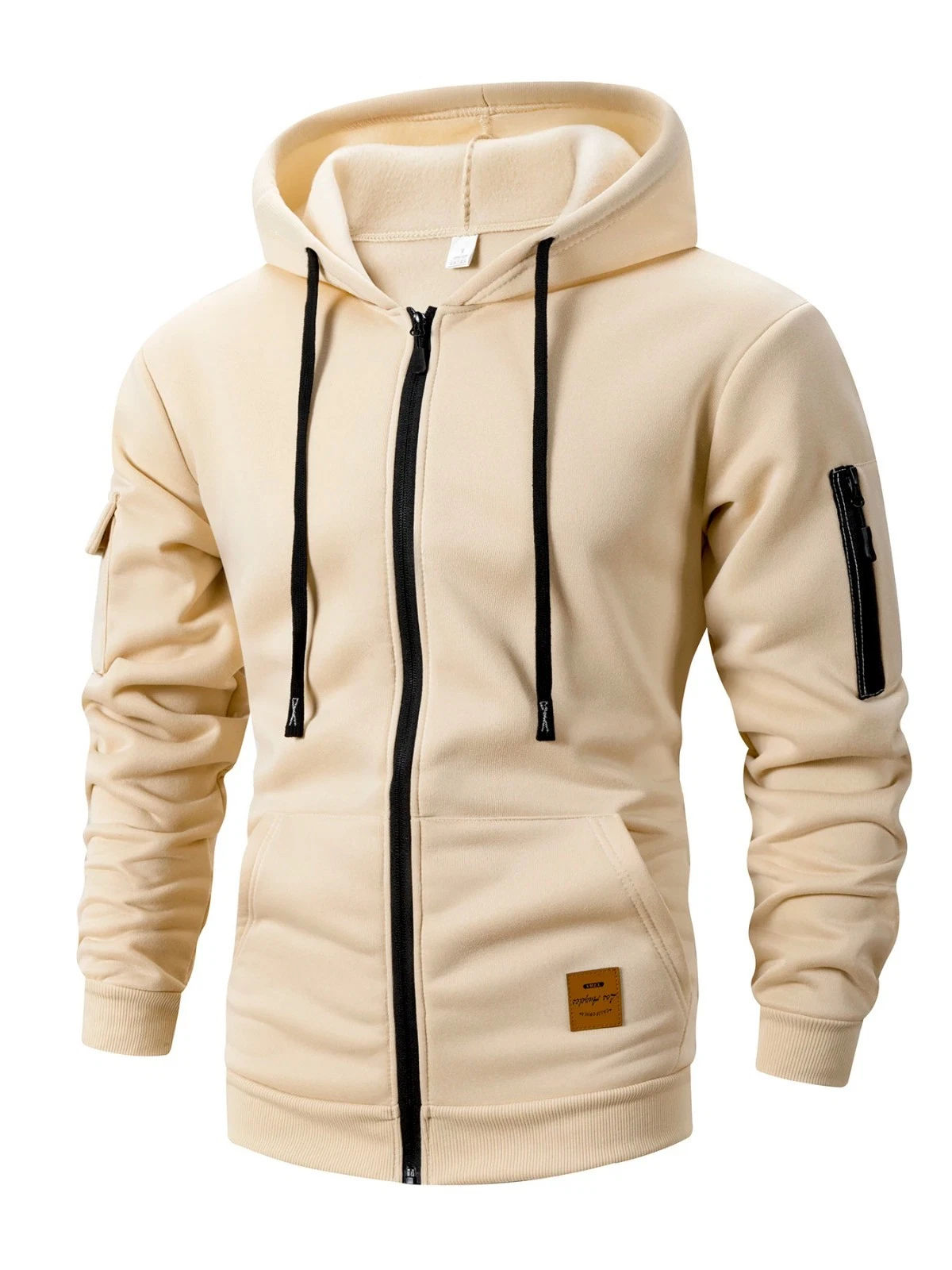 Enzo Mens Zip Up Fleece Hoodie Hoody Coat Winter Warm Jacket Hooded Track Top
Opens in a new window