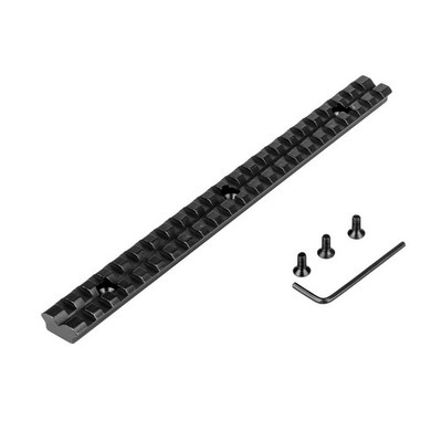 Picatinny Schiene 230mm Aluminium Weaver Basis 20mm