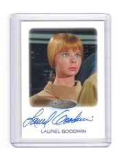 WOMEN OF STAR TREK 50TH ANNIVERSARY LAUREL GOODWIN AUTOGRAPH 2017 YEOMAN COLT