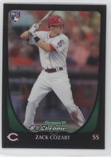 2011 Bowman Draft Chrome Refractor Zack Cozart #59 0f0