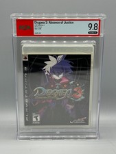 Disgaea 3 Absence Justice Sony PlayStation 3 PS3 Sealed New PSA 9.8 A+