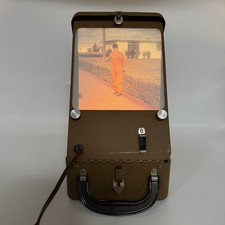 Vintage COC Projection Table Viewer For 35mm Slides Portable Made In USA
