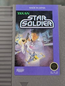 Star Soldier (Nintendo NES, 1988) CIB Complete Game Manual Box Poster Authentic