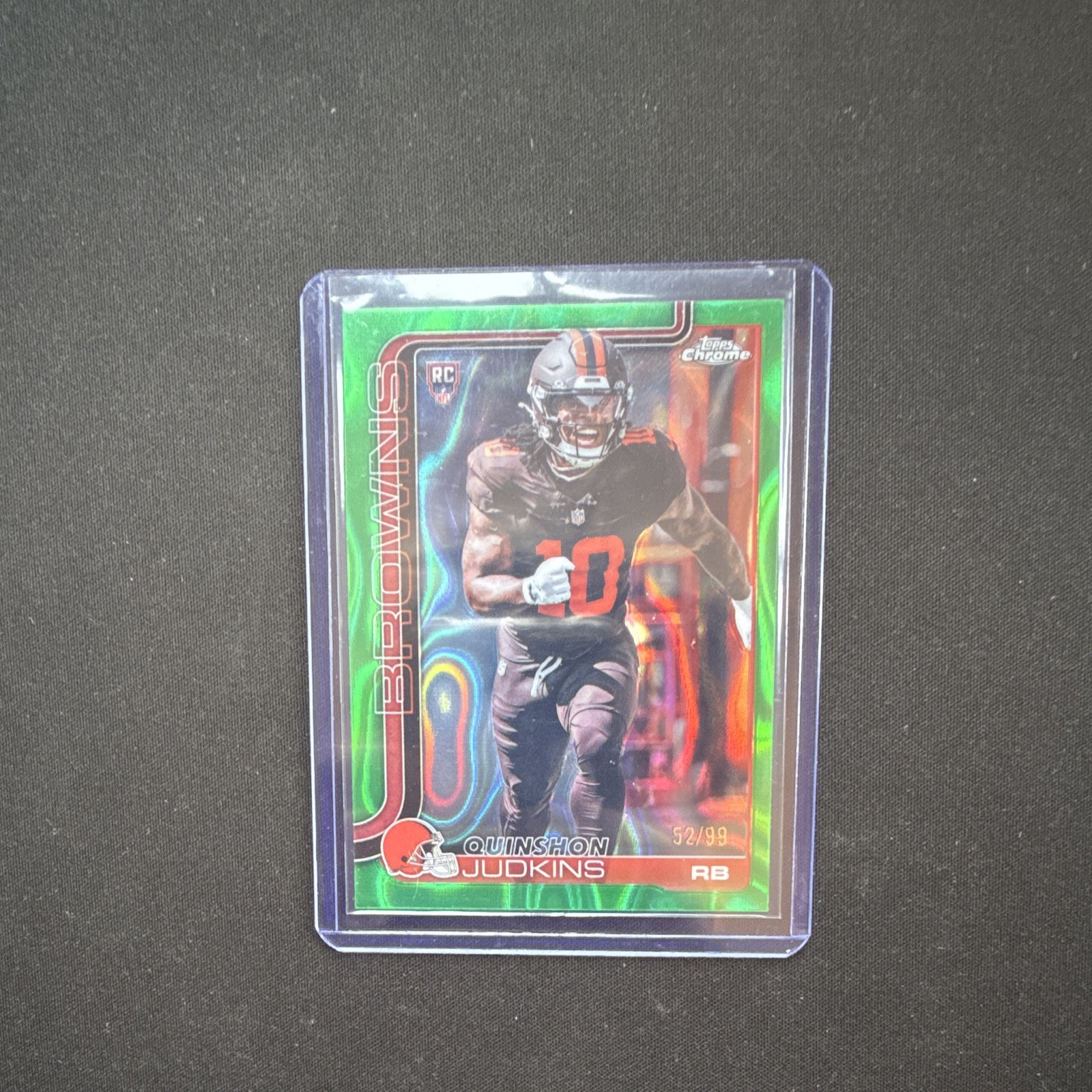 2025 Topps Chrome Football - Quinshon Judkins Browns #325 (RC) /99
