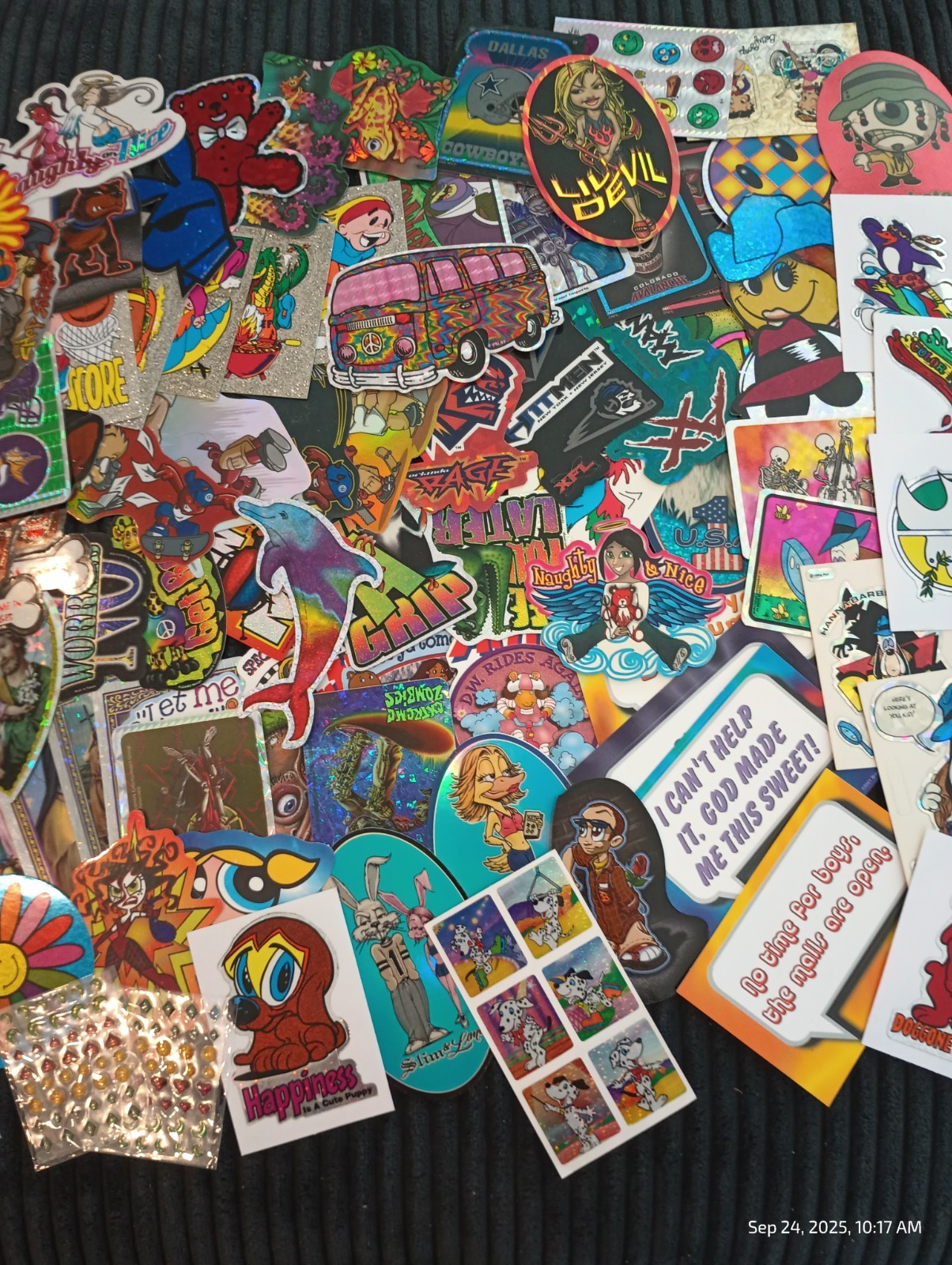 Mixed Lot 150 Vintage Vending Machine Stickers and Temporary Tattoos 80's 90's