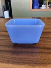 Vintage Pyrex Delphite Blue Refrigerator Dish (DISH ONLY)