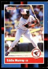 Eddie Murray 1988 Donruss #231 Orioles MLB READ FREE SHIPPING AutographDen