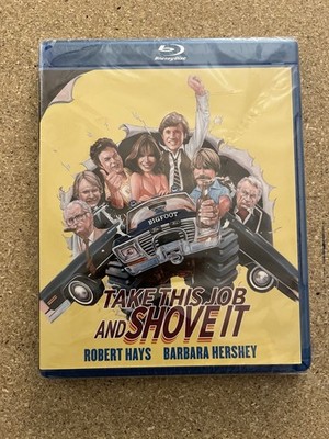 New Sealed Take this Job and Shove It Blu-ray 1981 Robert Hays Barbara Hershey
