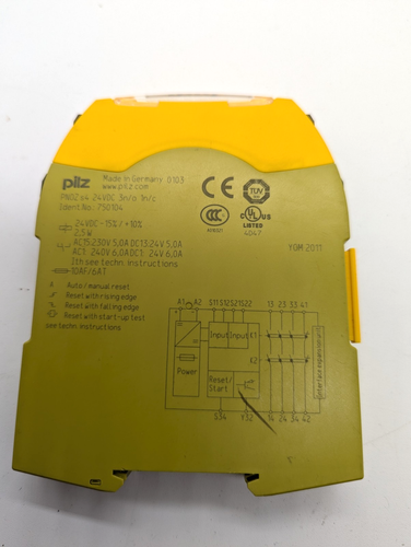 Relè di sicurezza Pilz PNOZ s4 750104 - Foto 3 di 4