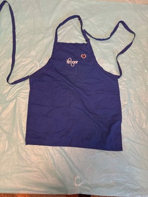 Kroger Employee Apron Blue with Heart Logo