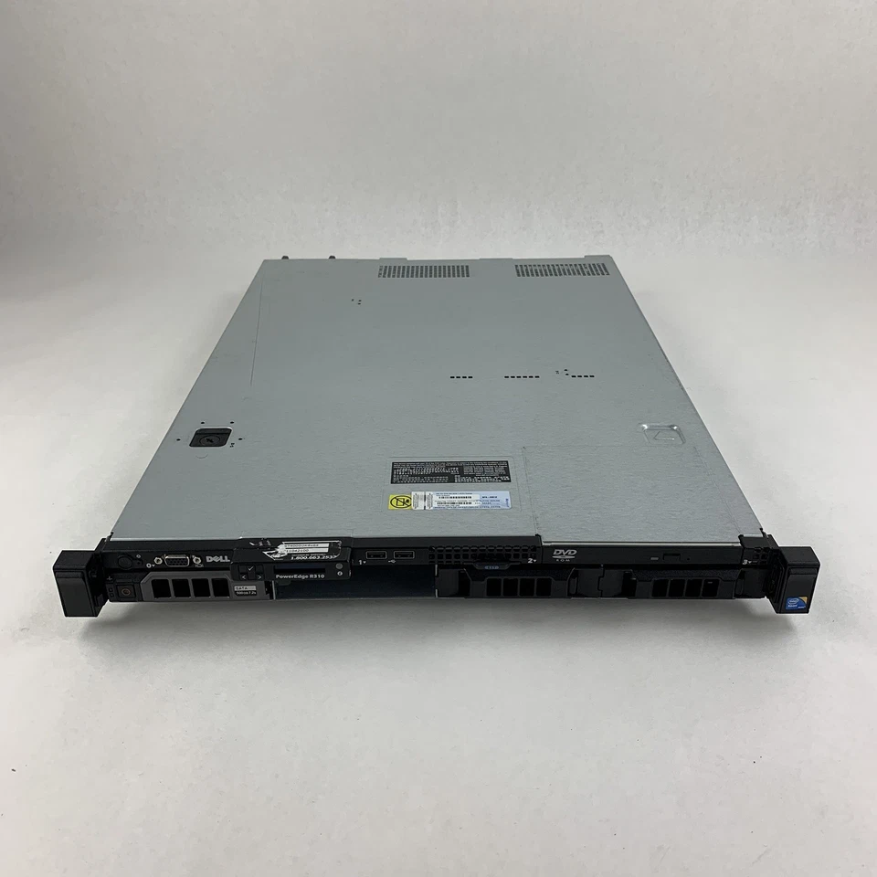Dell PowerEdge R310 Intel Xeon X3450 2.66 GHz 4 GB RAM No HDD No OS - Image 2 of 4