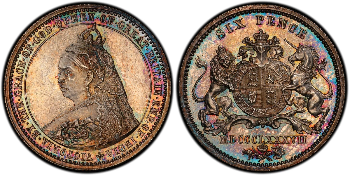 UK Sixpences 1887 for sale | eBay