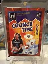 2025 Donruss WNBA Kamilla Cardoso Crunch Time Red Lazer SSP # /25 🔥 Sky