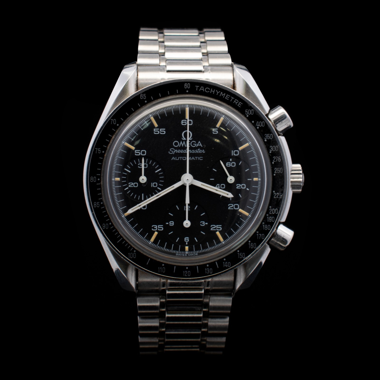 Omega Speedmaster Reduced Polished | Tritium Lume | Orange Patina | Ref. 3510.50