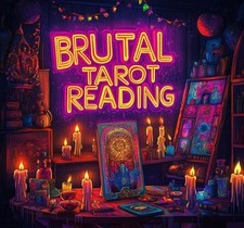 Une carte de tarot brutale lecture complète, ouverte et honnête. Pas de sujet hors limites.