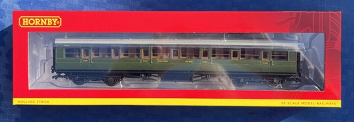 Hornby R4770 SR Maunsell Korridor 1. Klasse Spur O Reisebus Nr: 7412 grün | Condition: New
