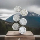 1926 Plus Three 1927 and Two 1929 Buffalo Nickel’s Lot of Six
