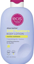 eos Shea Better 24H Moisture Body Lotion Vanilla Cashmere 16 fl oz Vegan