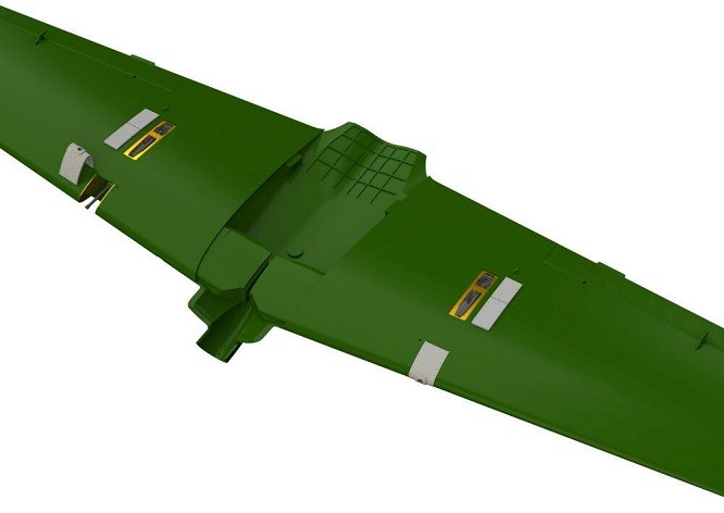 Eduard Accessories 648771 - 1:48 A6M2 Gun Bays Print - New