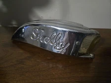 Vintage Prewar Shelby Front Fender Train Light Chrome Bicycle Bike Tank 1950's