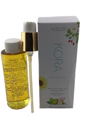 KORA Organics Noni Glow Body Oil  - 3.38 oz/100ML NIB