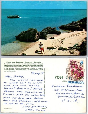 Cambridge Beaches Somerset Bermuda Postcard