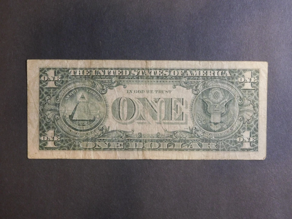 1988 Series A $1 Broken Ladder - E21469053B - Image 2 of 2