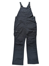 DuluthFlex Fire Hose Bib Overalls Mens XL x 33 Black Outdoor Work Utility