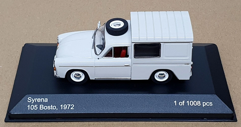 Whitebox 1/43 Scale WB212 - 1972 FSM Syrena 105 Bosto Van - Lt. Grey - Image 4 of 4