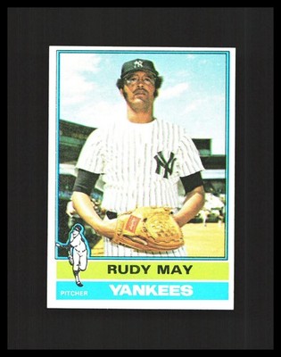 1976 Rudy May - Topps Vintage #481 - S1B3R3L52C36