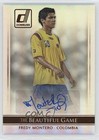 2015 Panini Donruss The Beautiful Game Signatures Fredy Montero #BG-FM Auto
