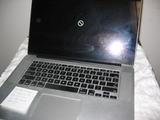 2015 Apple Laptop Model A1398 for Parts s/n C02SV95LG8WN Loc A7