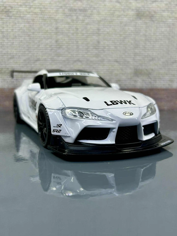 Toyota Supra GR Widebody LBWK – 1:24 (1:22) Scale Diecast Model Car JDM - Image 2 of 4
