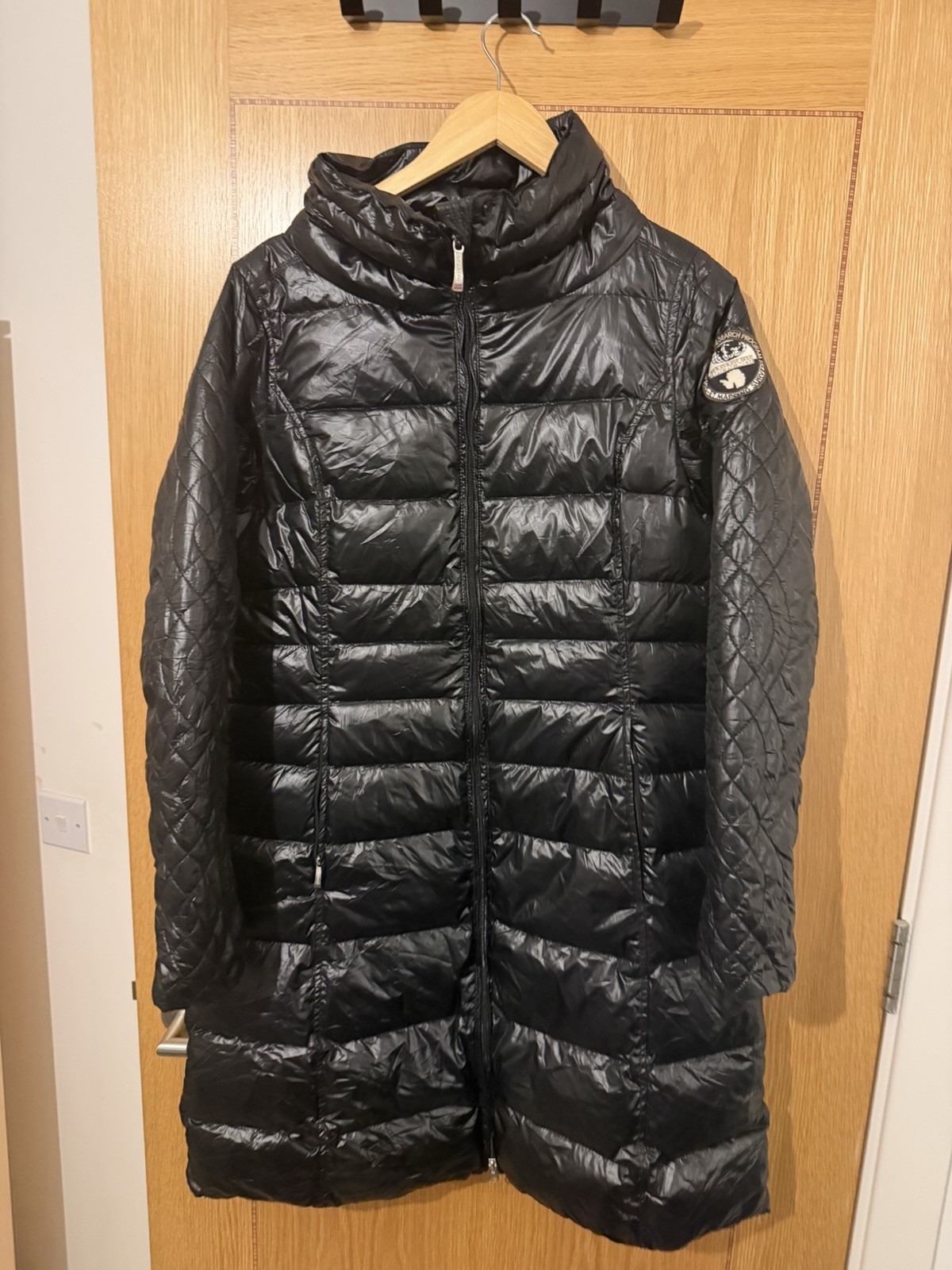 Napapijri Antarctic Research Program Long Vintage Down Parka Medium M