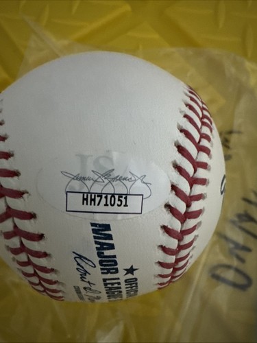 Dylan Crews SIGNED GAME BASEBALL WASHINGTON NATIONALS AUTO MLB JSA COA - Photo 3/4