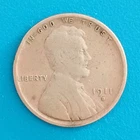 1911-D Lincoln Wheat Cent Circulated AG-GD ungraded brown penny see pics