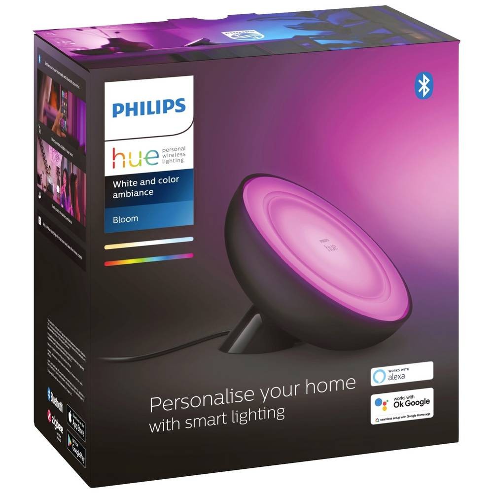 Philips Hue Bloom Lampe de Table LED Connectée 7.1W Blanche