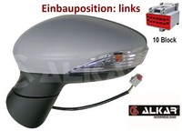 Alkar 6139362 AußEnspiegel Links Spiegel AußEn FüR Ford