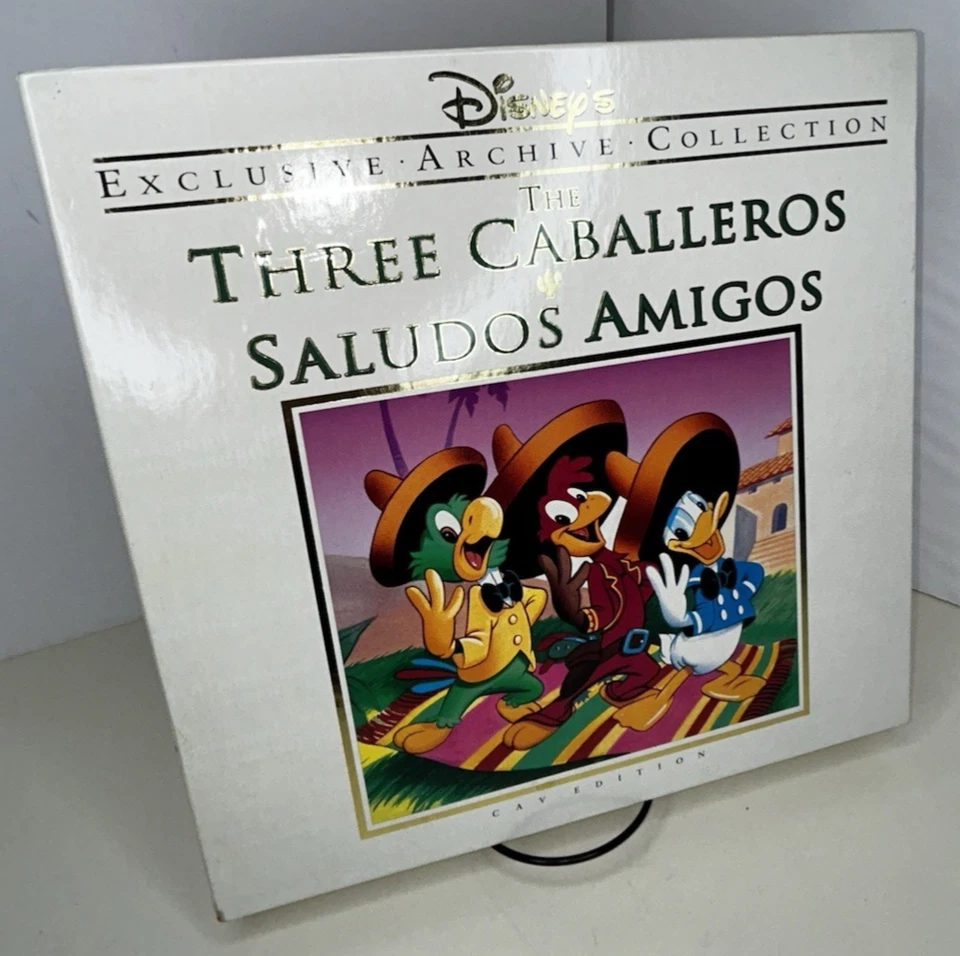 The Three Caballeros & Saludos Amigos (Laserdisc) Disney Archive Collection - Image 4 of 4