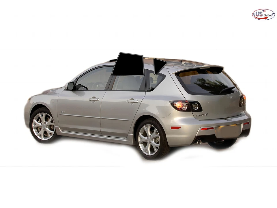 Computerized Custom PreCut 2Ply Window Tint Film Kit For 2004-2009 Mazda 3 Hatch - Image 3 of 4