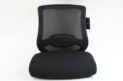 Hbad 360 Swivel Office Chair Height, 400lbs Wide Seat, Black - Open Box