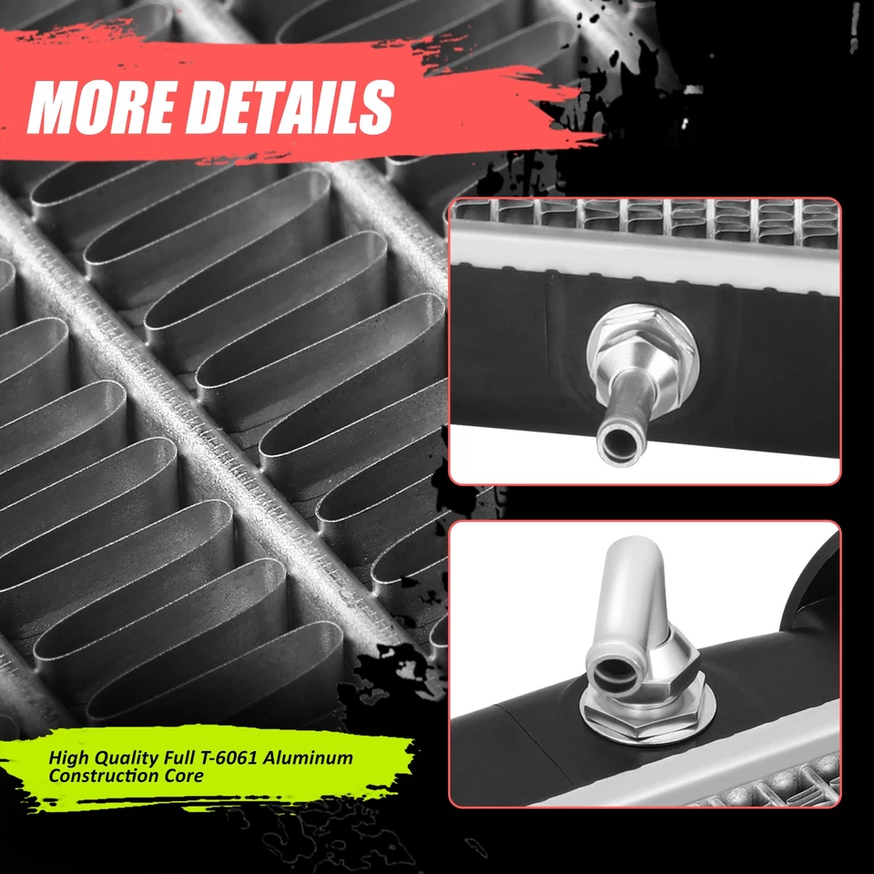 {DPI 13526} Radiador de refrigeración de núcleo de aluminio completo estilo OE para Lexus RC F 15-20 Foto 4 de 4