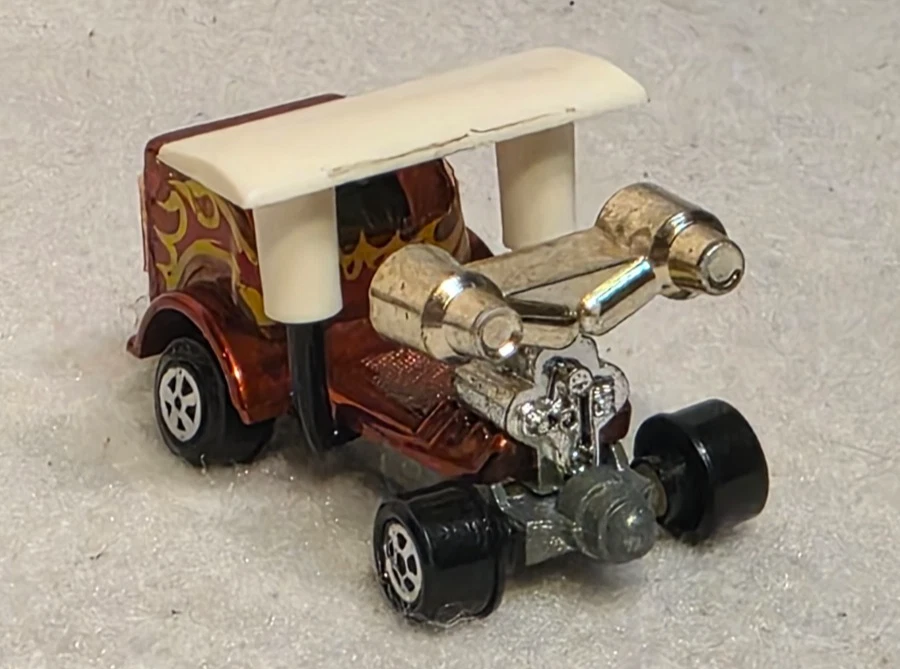 Johnny Lighting Topper Ruby Red Big Rig Truck Complete w/Blower - Image 2 of 4