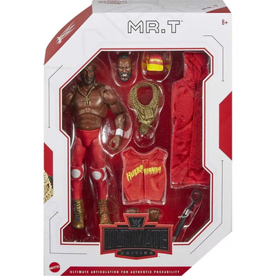 MATTEL WWE MR. T ULTIMATE EDITION ACTION FIGURE- NEW IN BOX
