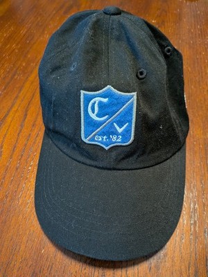 Callaway Golf Hat Crest Shield Logo Strapback Black Arrowhead Golf Club