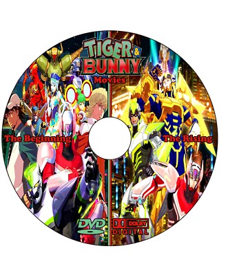 Tiger & Bunny Anime Series Collection Season 1-2 + Special +