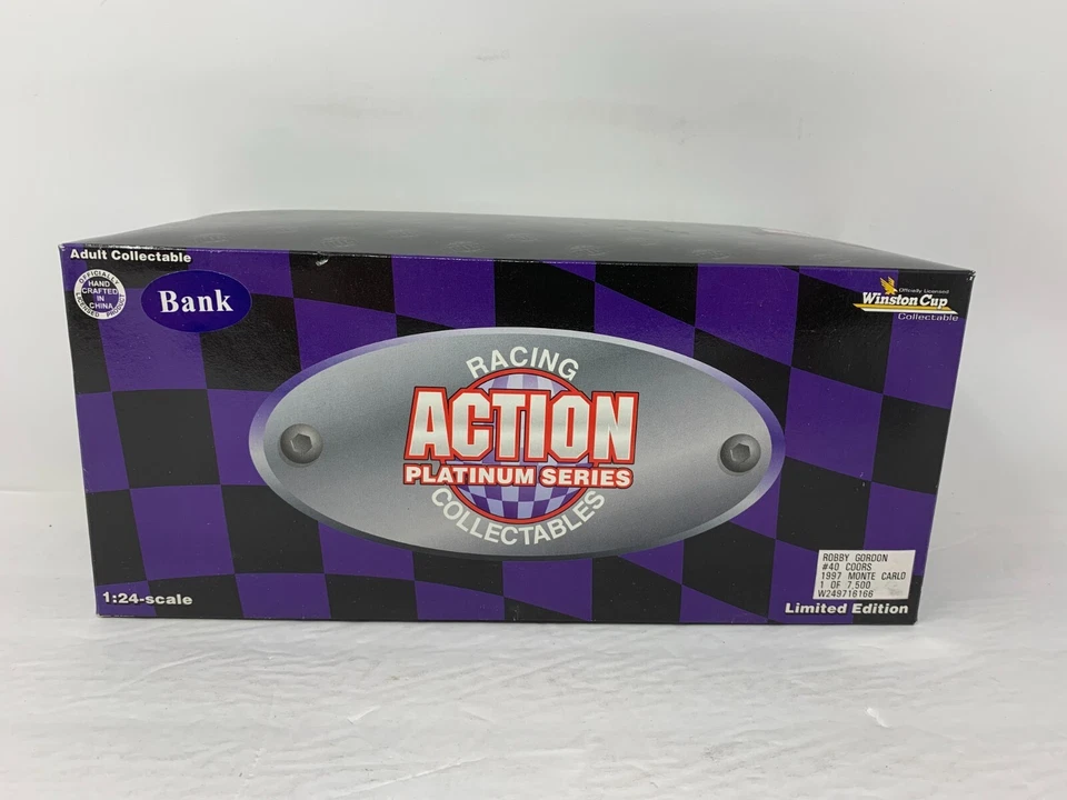 Литая модель Action Nascar No40 Robby Gordon Coors 1997 Monte Carlo BANK 1:24 - Изображение 3 из 4