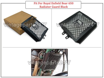 Passend für Royal Enfield Bear 650 Kühlerschutzgitter, schwarz